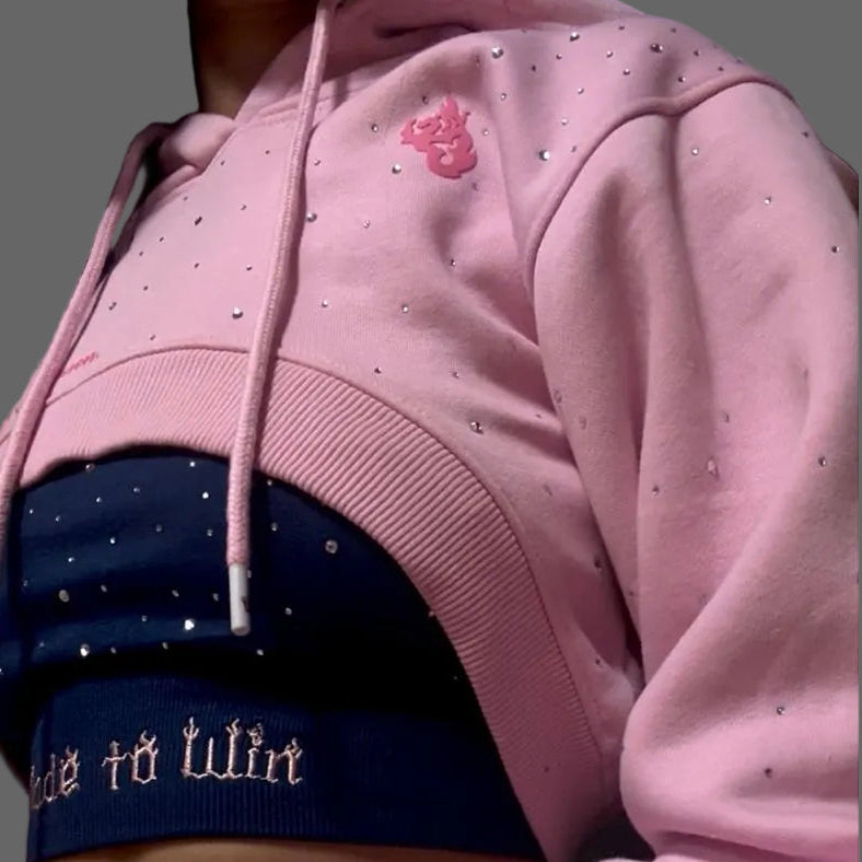 Starlight Cropped Hoodie